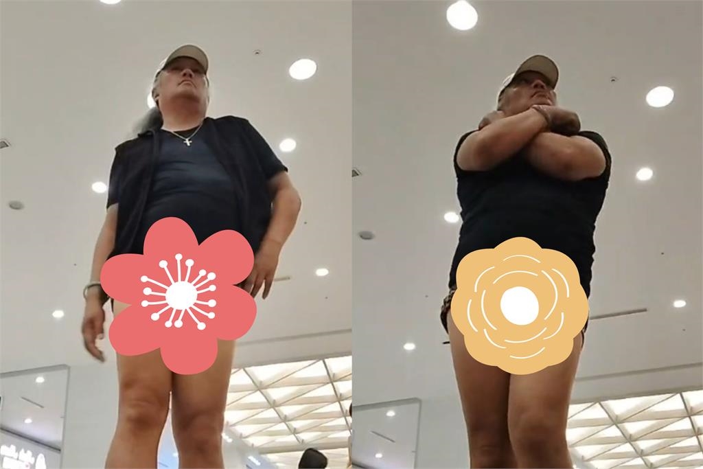 台中商場驚見「短裙熱舞長髮男」！一看竟是「前立委候選人」超狂畫面曝