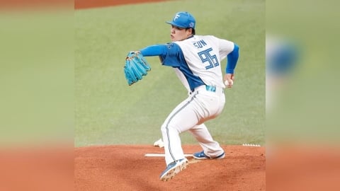 日職(影)／孫易磊殺翻了！6局狂飆9K宰制樂天二軍　飆速151公里第3勝入袋
