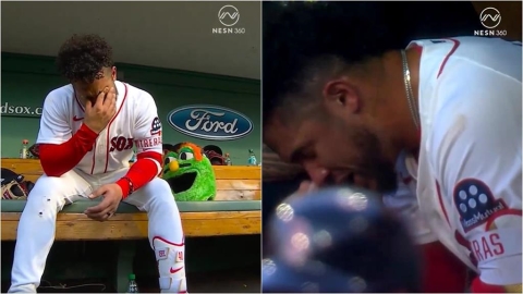 MLB(影)／開轟後爆哭！紅襪委內瑞拉球星「比賽中潰堤」外媒曝：心繫祖國救災