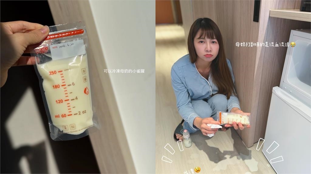 謝京穎產後突高燒40度、母乳變「草莓奶」！崩潰淚喊：當媽太不容易