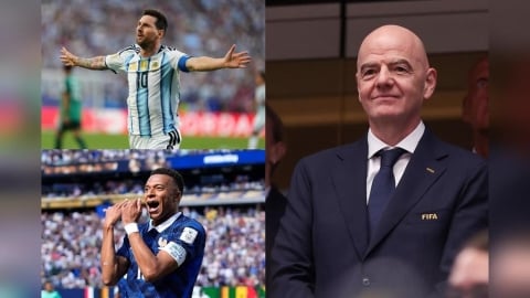 世足賽/他比梅西、姆巴佩還忙碌!FIFA主席一星期飛12城市繞了地球半圈