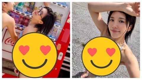 「人間水蜜桃」壯壯沖繩大解放!辣曬「S級魔鬼曲線」 一轉身網全跪:太邪惡
