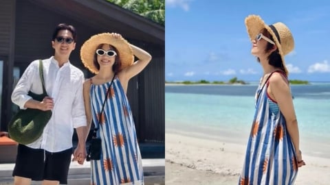 Lulu陳漢典「二度蜜月」突衝馬爾地夫!穿辣妹泳裝照網曝「驚人差別」