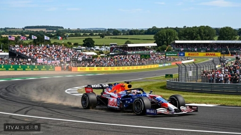 F1凱迪拉克英國大獎賽換新裝 星條旗塗裝慶美國國慶