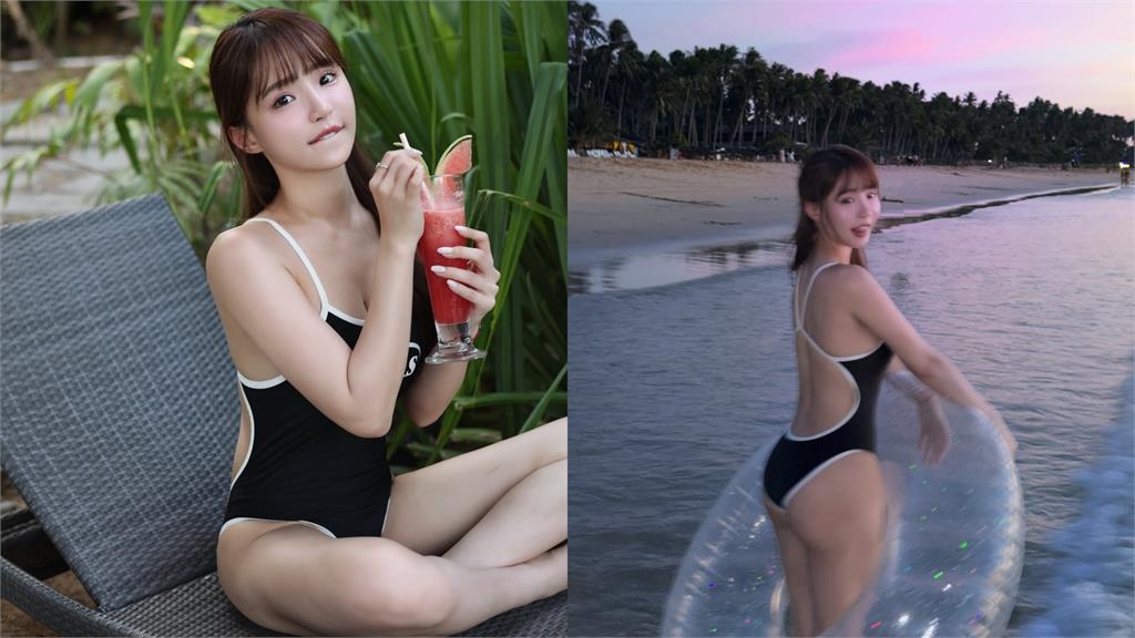 元元海邊辣穿「高衩死庫水」!一轉身「蜜桃水球」全洩出…萬網暈:寫真等級