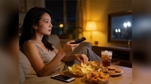 熬夜追劇總想吃東西?晚睡族的飲食失衡問題受關注