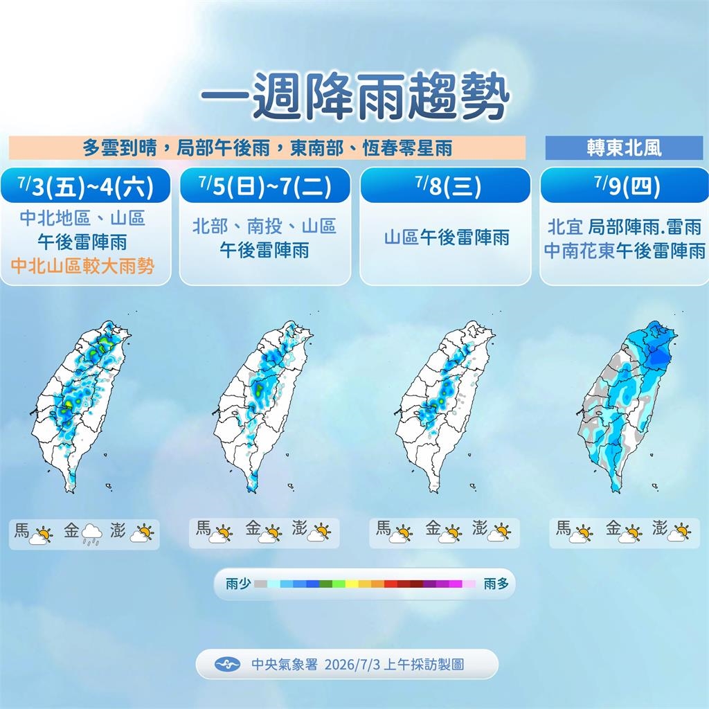 快新聞/氣象
