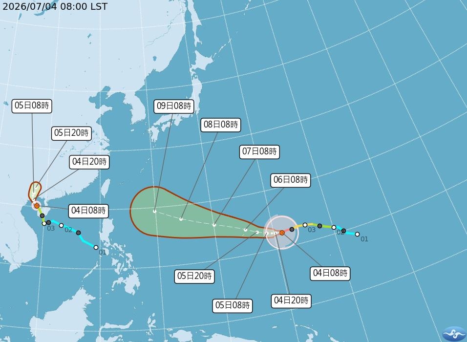 強颱巴威猛僵持「直衝台灣or鬼轉日本」!專家揭「這天是關鍵」1狀況不常見