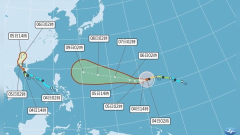 要放假了？強颱「巴威」下週進逼台灣　專家曝這2天影響最劇