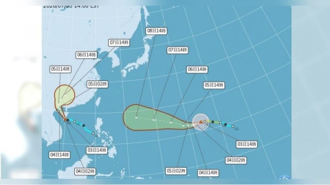 中颱巴威強度持續增強　北市消防籲民眾加強防颱整備