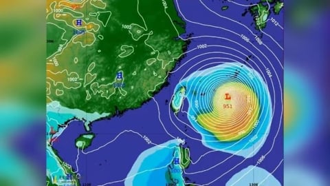 強颱巴威暴風圈狂擴大！專家曝「2種路徑」：不排除登陸台灣