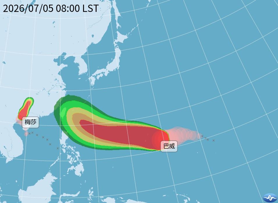 快新聞/颱風假真的穩了?「巴威」最新預測曝光 專家:這時宜花登陸