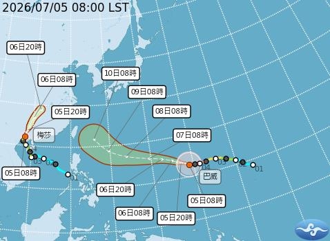快新聞/強颱「巴威」來勢洶洶!沖繩週五恐變天 日氣象廳預估最新路徑曝光