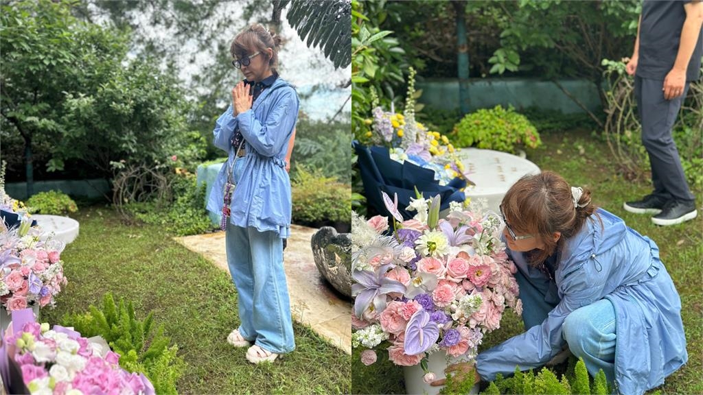 撕心裂肺的別離!李玟逝世3週年二姐現身墓園悼念:歲月無法撫平傷痛