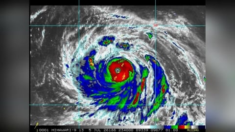 強颱巴威來勢洶洶！專家曝「這兩天」影響最劇　中心通過北部機率高