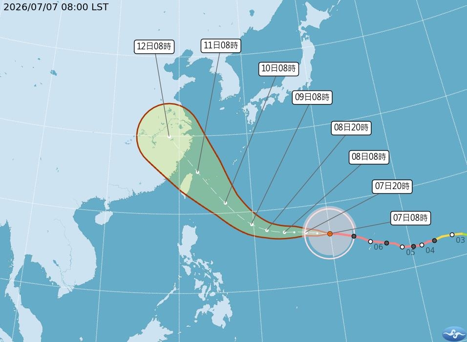 快新聞/基北北桃「一起放颱風假」穩了?6縣市暴風侵襲率飆高 蔣萬安給答案