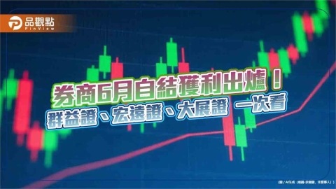 群益證、宏遠證、大展證上半年獲利創新高 稅後EPS均逾3元