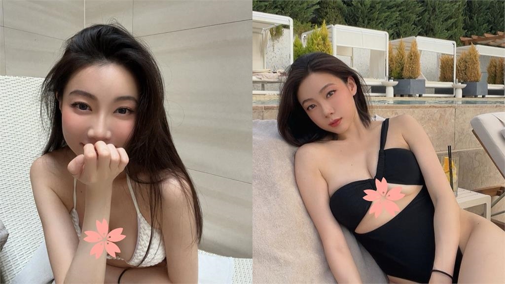 UBC學霸女神解放S級身材!辣穿比基尼「掉出大藍莓」羞問:這是我還是AI