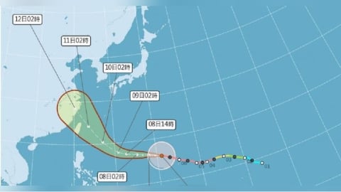 追平「辛樂克」!強颱巴威並列今年最強颱風 專家揭風雨最劇時程