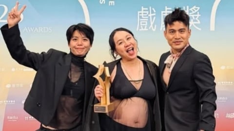 借弟弟精子懷孕!導演洪千涵「挺8月肚」同台老婆:平權之路還要走