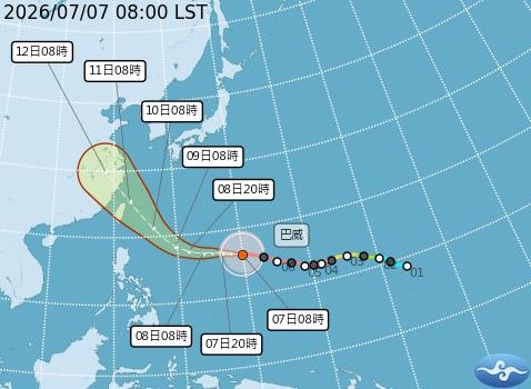 快新聞/颱風假放定了?專家揭「目前顯示最壞情境」:巴威颱風通過這裡機率最高