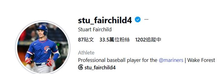 MLB/不是中職!「費仔」IG自介洩動向 下一步加入這隊續拚大聯盟