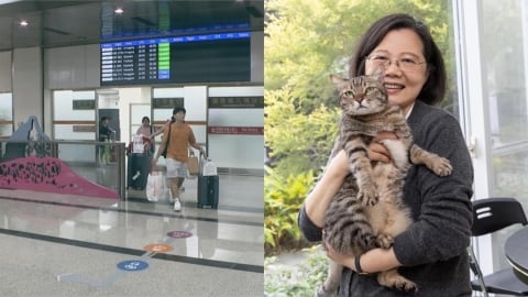 台灣機場「1貼心細節」外國人讚爆:用心的國家!竟釣出蔡英文「親自認證」