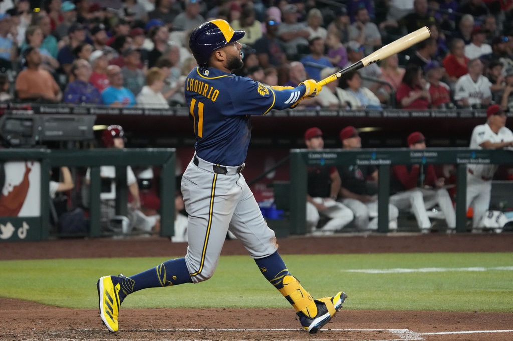 MLB(影)/明明是右打玩到變左打!喬里奧「隱藏技能」曝光 差點把球轟出牆外