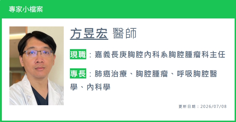 破解肺癌偽裝身份!靠免疫四藥聯合有望取得長期存活效益