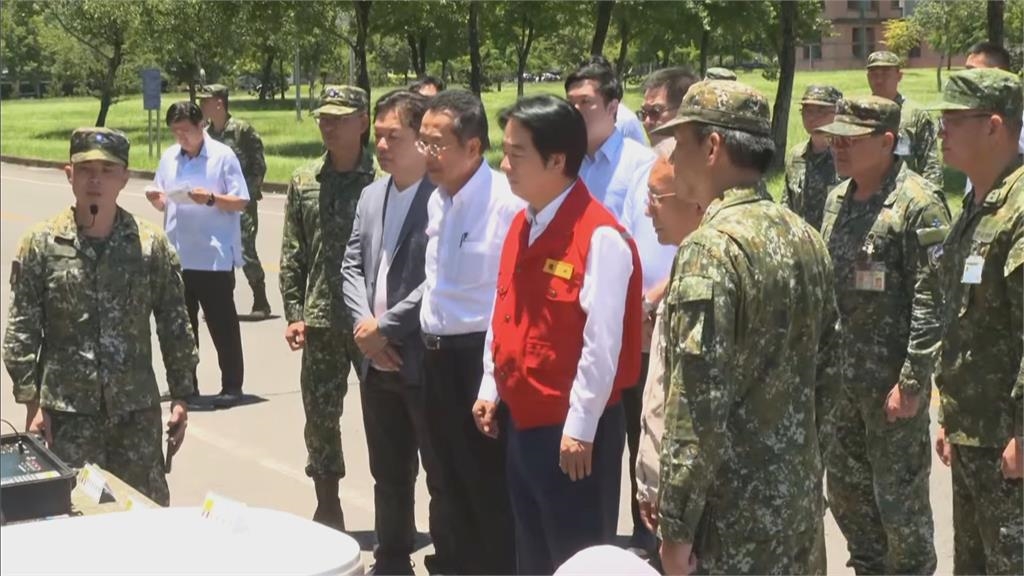 快新聞/巴威颱風直撲台灣!賴清德視導宜蘭部隊防颱整備 勉國軍守護人民安全