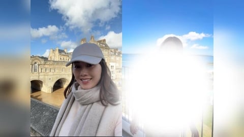 昔暗黑女神深V照連發!海灘跪坐回眸眼神電暈網 不科學身材引暴動
