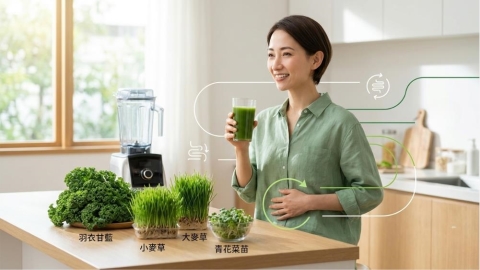 喝足水分還是排便不順?認識膳食纖維與青汁的日常補充重點