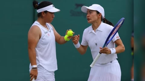 溫網/台灣「小鋼砲」梁恩碩超猛!擊退「學姊」謝淑薇後再闖草地女雙4強