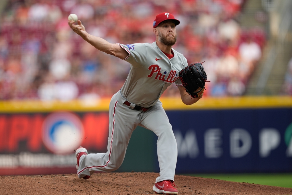 MLB(影)/費城人王牌右投惠勒恐無緣明星賽!怒批聯盟新規定不合理