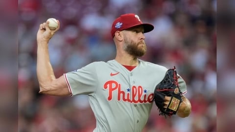 MLB(影)／費城人王牌右投惠勒已拿9勝仍無緣明星賽！怒批聯盟新規定不合理