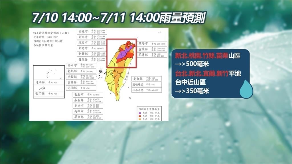 「巴威」減弱至中颱! 暴風圈仍大氣象署5:30海陸警齊發