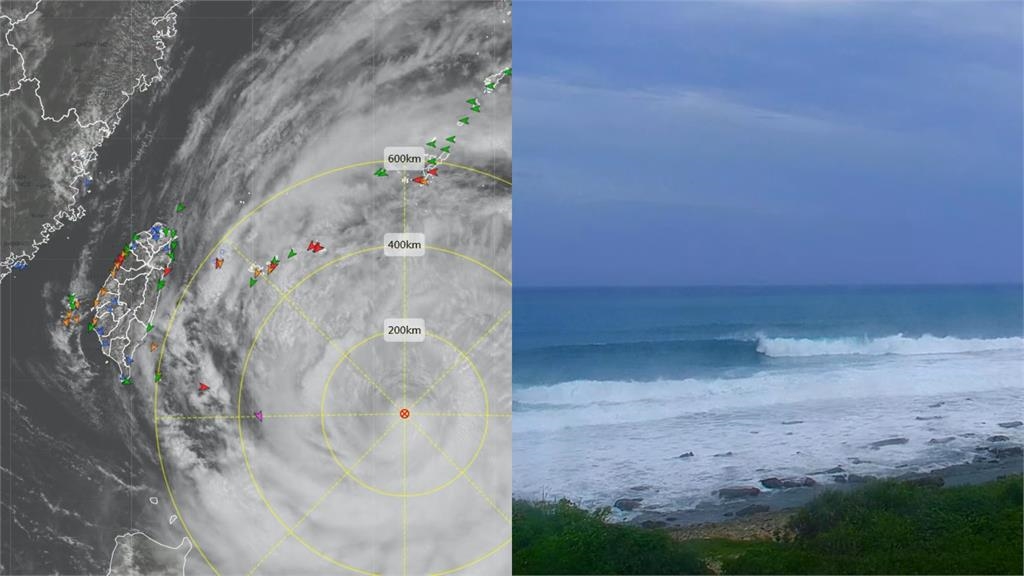 有風雨了！蘭嶼吹起「11級強陣風」專家示警：巨大巴威考驗即將開始