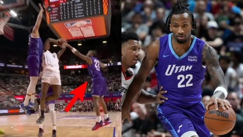 NBA(影)/單場被吹9次犯規「沒畢業」?爵士選秀榜眼打完整場:球隊教的