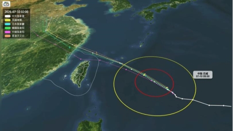 巴威「減弱中颱」最新路徑曝光!專家提醒「這地區」陸地恐觸10級暴風圈