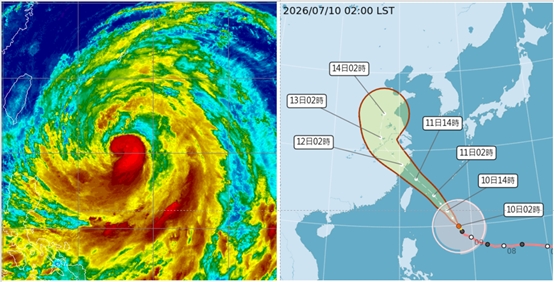 快新聞/別輕忽!巴威仍是「大型中颱」專家警告:明將風狂雨驟