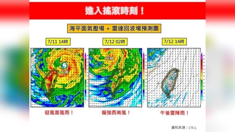 近25年最大暴風圈逼台!專家示警「巴威」進入搖滾時刻:只求平安無災