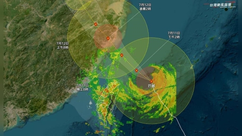 中颱巴威觸陸了!這時風雨最有感 遠離台灣時間粉專全曝光