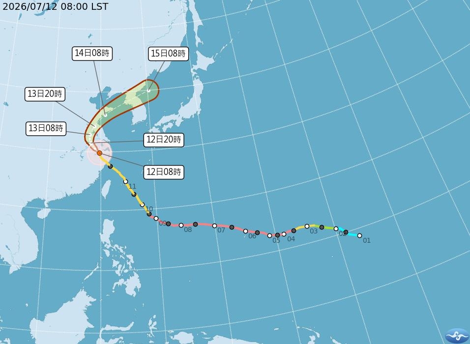 巴威「鬼衝中國」別鬆懈!氣象粉專揭「6地豪雨準備開炸」下週雨彈再升級原因曝光