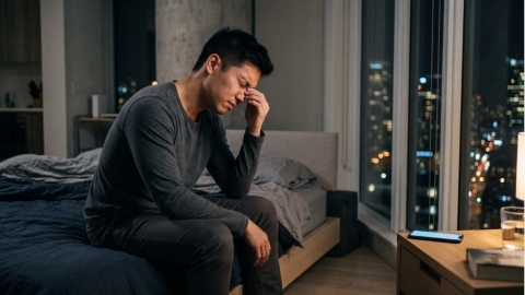 別再把熬夜當勳章!研究指出:長期睡眠不足可能與憂鬱症風險增加有關