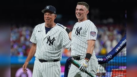 MLB(影)／「米飯哥」全壘打大賽初體驗首輪就掰掰！但和父親聯手出擊無價