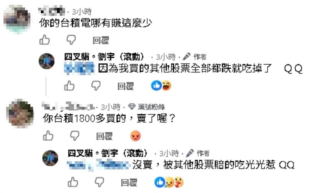 台積電賺翻也沒用?玩股票4個月「獲利30%→1.40%」四叉貓嘆:像一場好夢