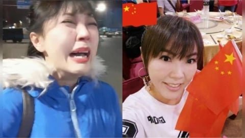 巴威颱風轉彎重創中國！舔共藝人轉行「去菜市場擺攤」痛哭跪求老天：全毀了