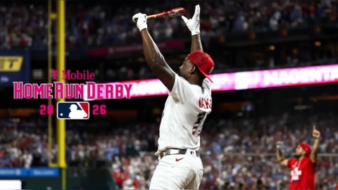 MLB(影)／喬丹1轟險勝洗碗伯！紅雀超級新人決賽打出12轟拿下明星賽全壘打王