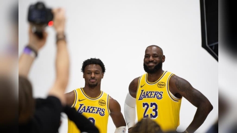 NBA(影)/詹皇離開湖人兒子布朗尼該怎麼辦?傳球隊不會放棄只是後場競爭更激烈