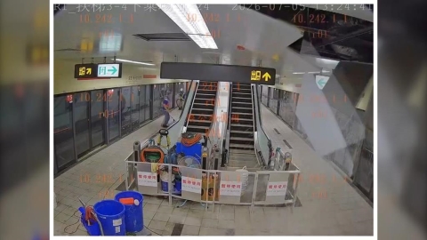 信義東延段才爆消安未過 廣慈站上週爆"天花板崩塌"